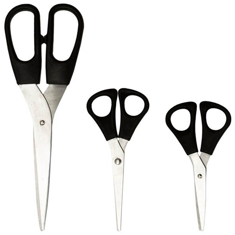 Sainsbury's Home Stainless Steel Kitchen Scissors Pack of 3 (British brand)