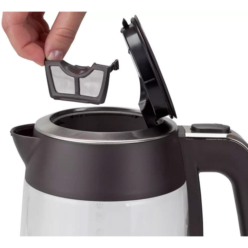 Cookworks electric kettle illuminating glass 1.7 Litre - British product