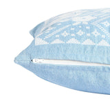 Habitat folk floral stitch denim cushion 43x43cm - British product