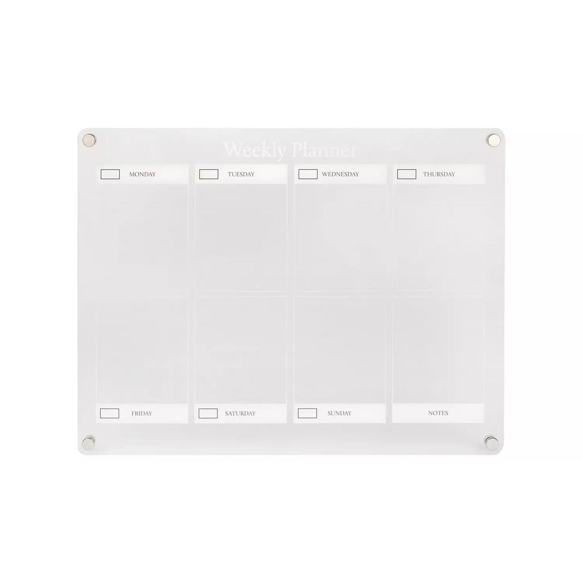 Sainsbury's Home weekly magnetic planner 30x40cm - British product