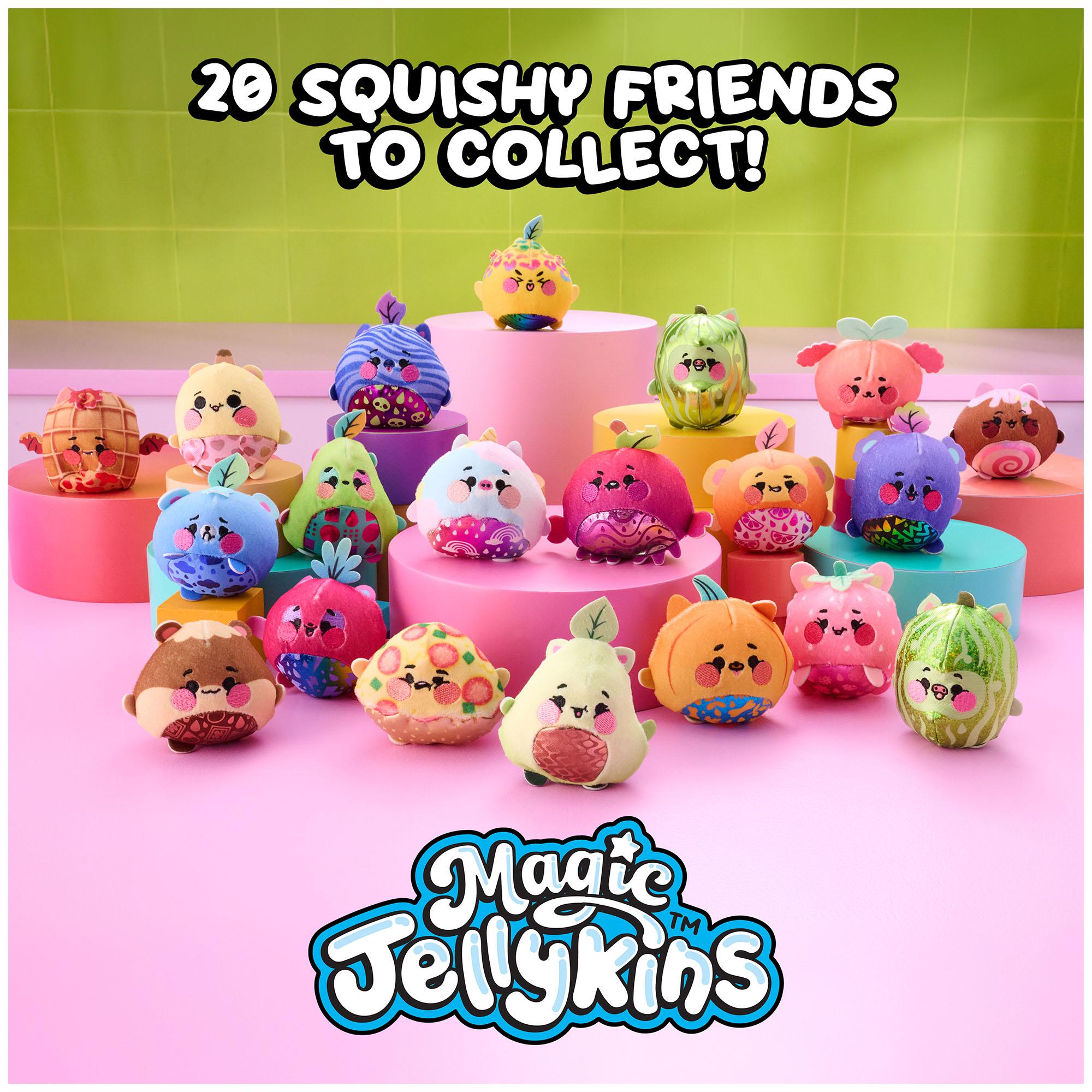 Magic Jellykins surprise plush jar assortment, imported from the UK