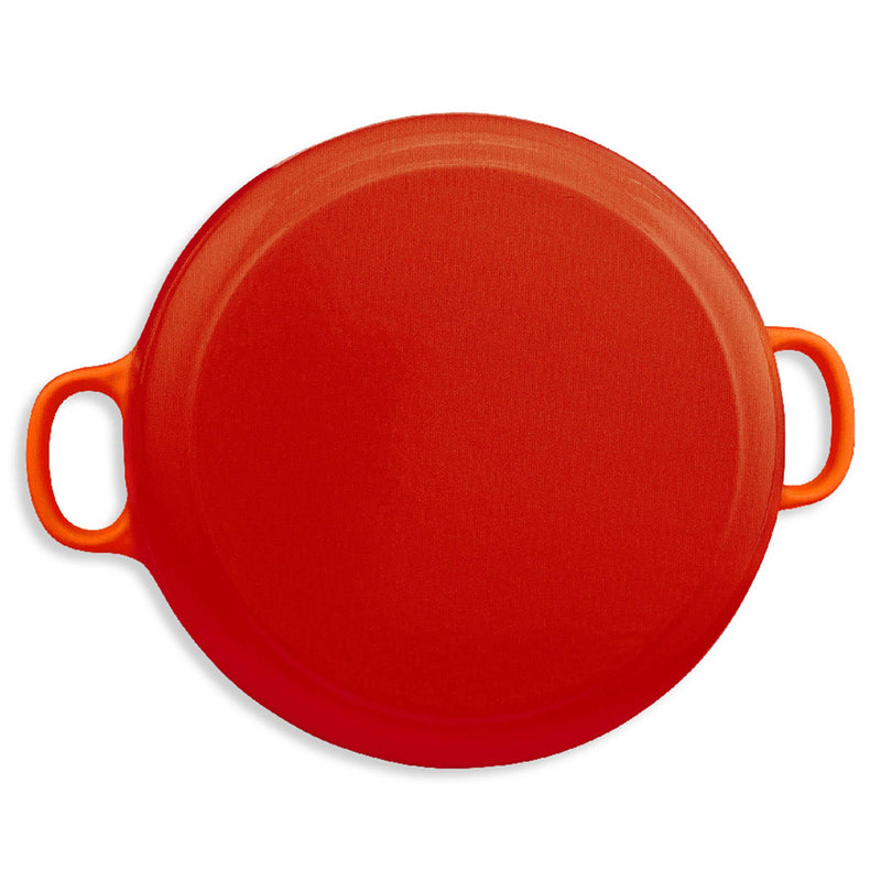 Habitat Cast Iron Casserole Dish Orange 3.3 Litre, UK version