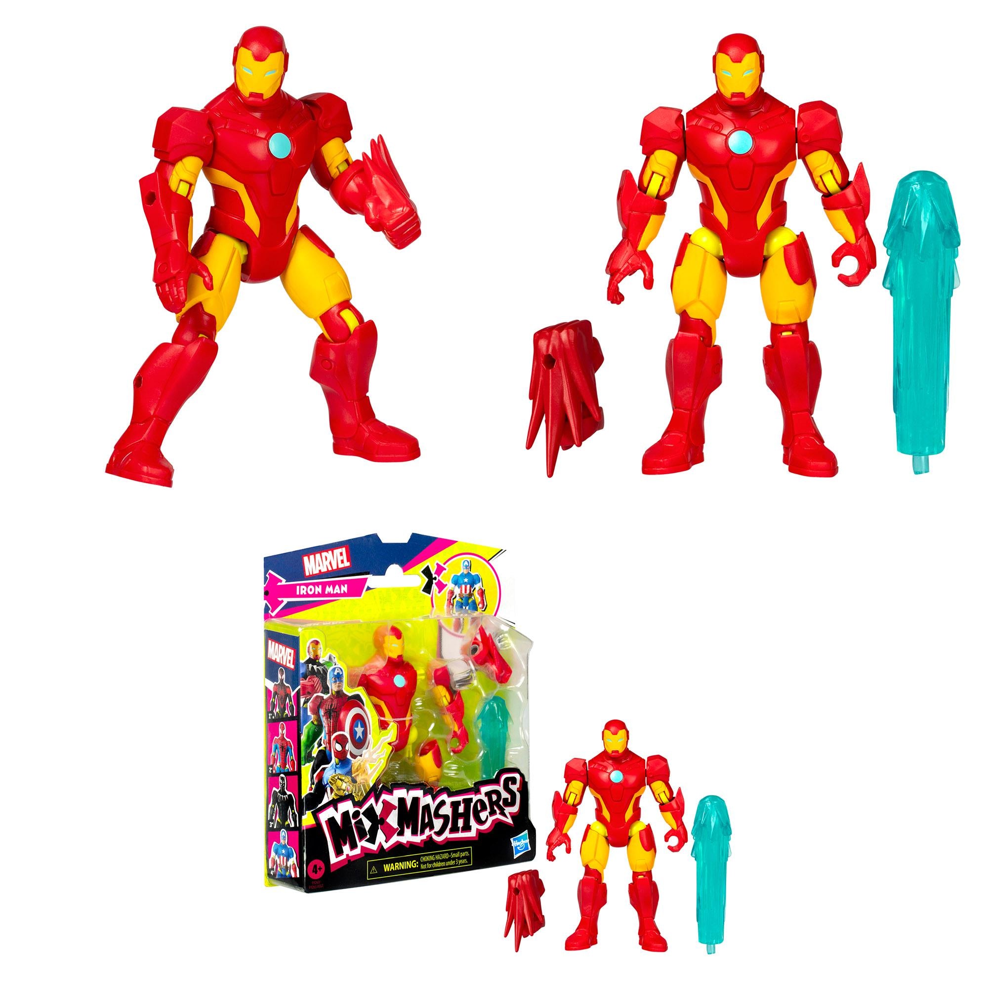 Marvel Avengers Mix Mashers action figures assortment (British brand)