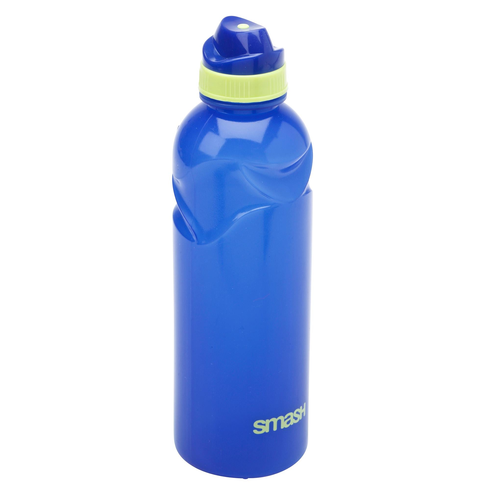 Smash Blue Yellow Sports Bottle 500ml (British brand)