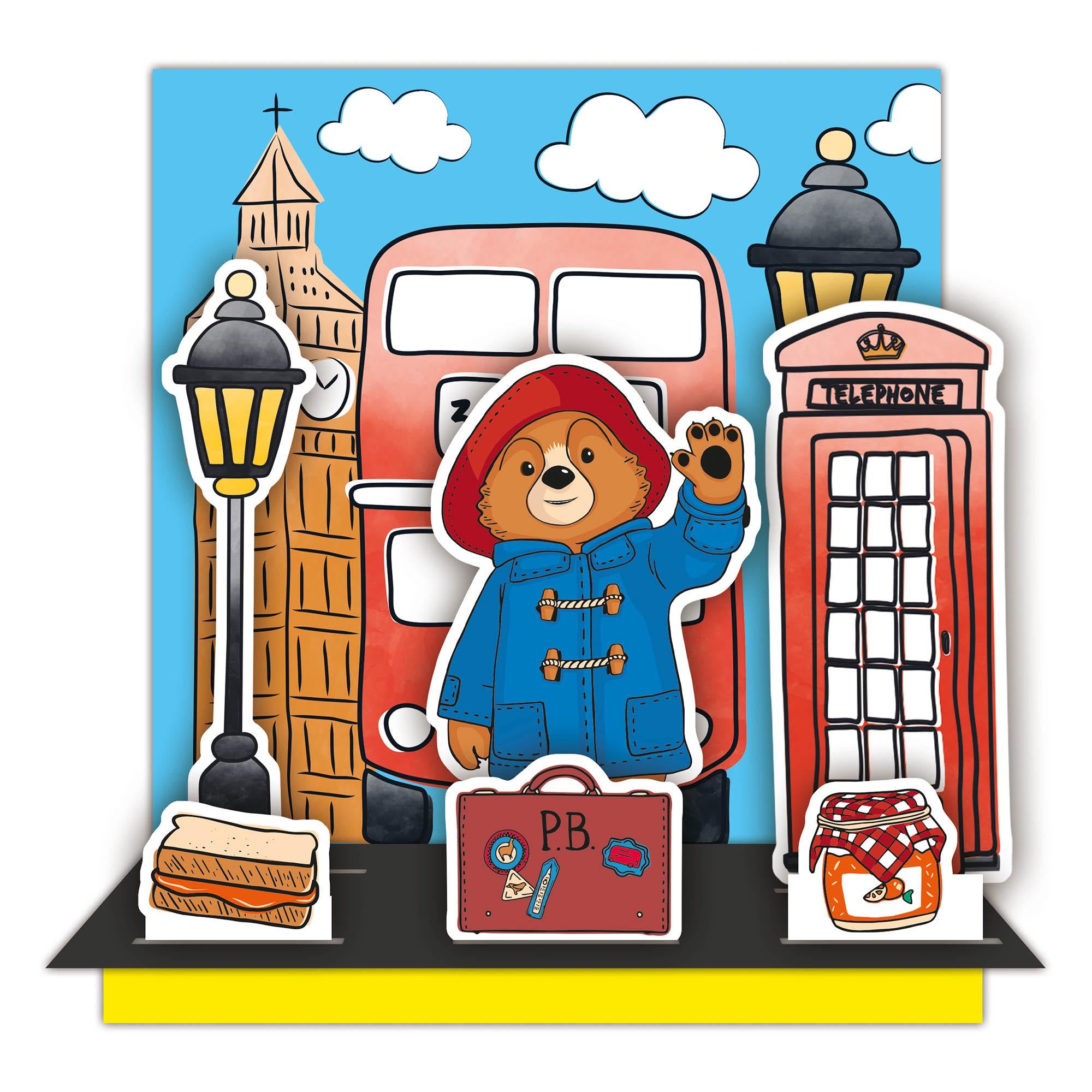 Crayola Paddington Playful Painting 3D Playset Childrens Art Kit - British product