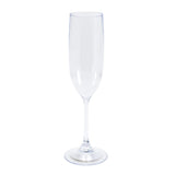 Sainsbury's reusable plastic champagne flute 135ml (British brand)