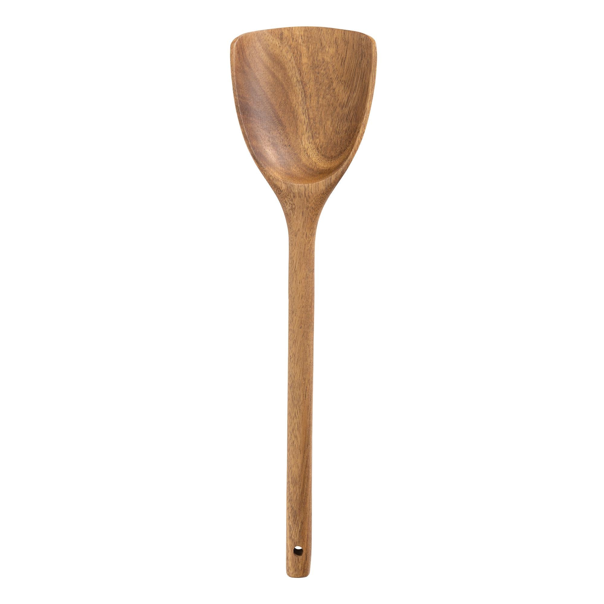 Habitat wooden turner spatula made from acacia wood, UK version