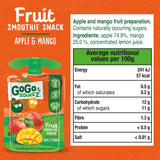 GoGo Squeez Apple Mango smoothie 4x90g, UK version