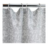Sainsbury's Home grey floral shower curtain 180x180cm, UK version