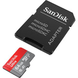 SanDisk Ultra 64GB microSDXC memory card, UK version