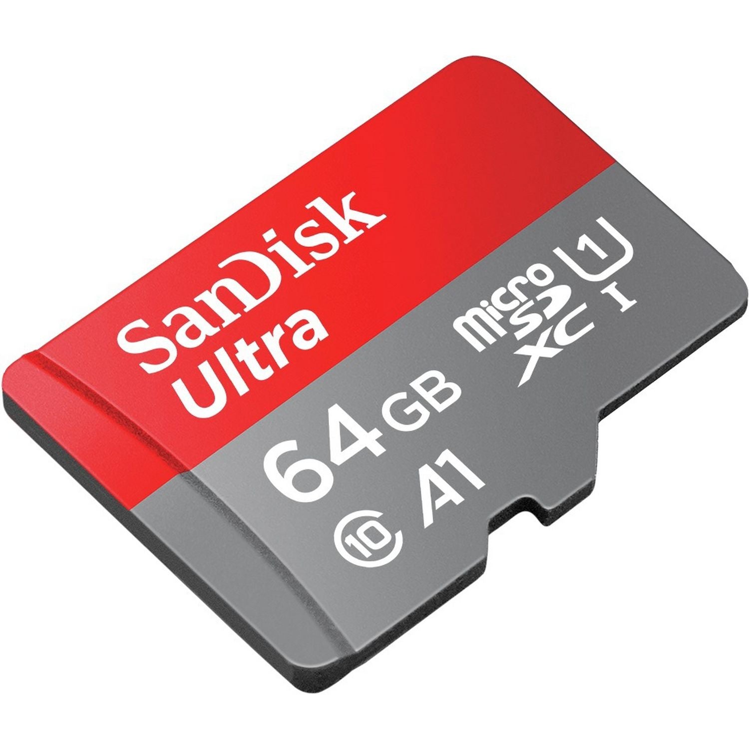 SanDisk Ultra 64GB microSDXC memory card, UK version