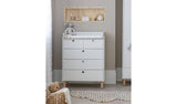 Habitat Eden 3+2 Chest Nursery Drawer & Changer Top -White GOODS Argos