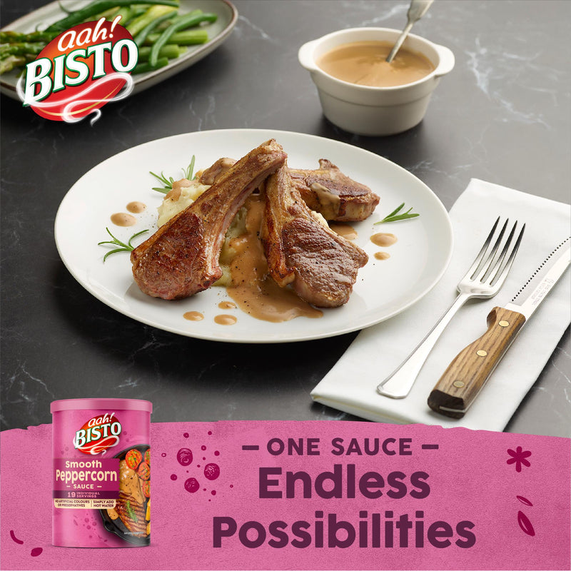 Bisto smooth peppercorn sauce mix - British product