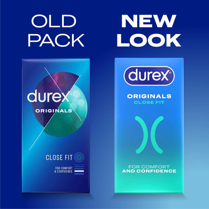 Durex Originals Close Fit Condoms 12 pack - British product