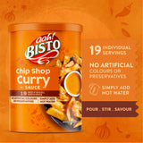 Bisto Chip Shop Curry Sauce Mix, imported from the UK