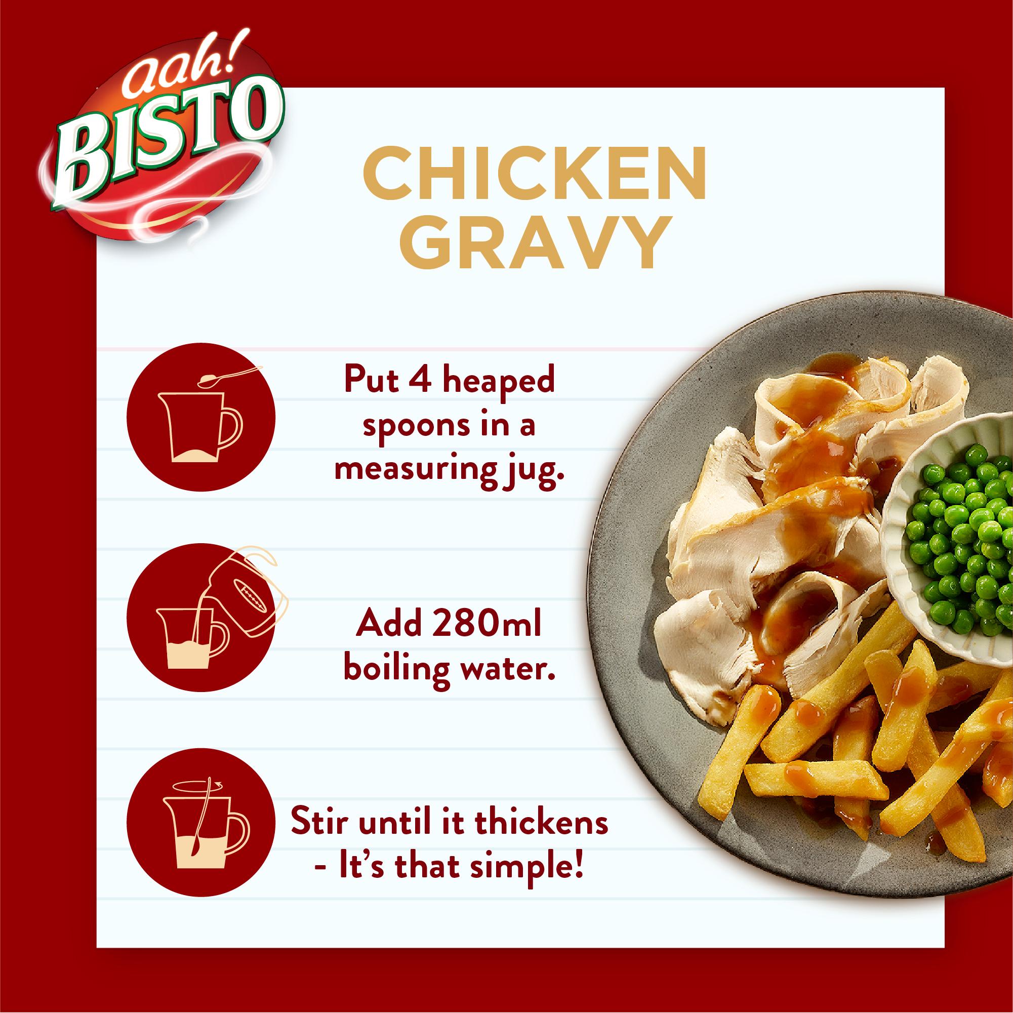 Bisto chicken gravy granules 190g (British brand)
