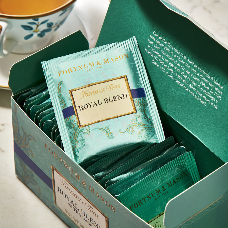 Fortnum's Royal Blend 25 tea bags 50g (British brand)