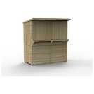 Forest Garden Shiplap Pent Garden Bar 6 x 3ft - British product