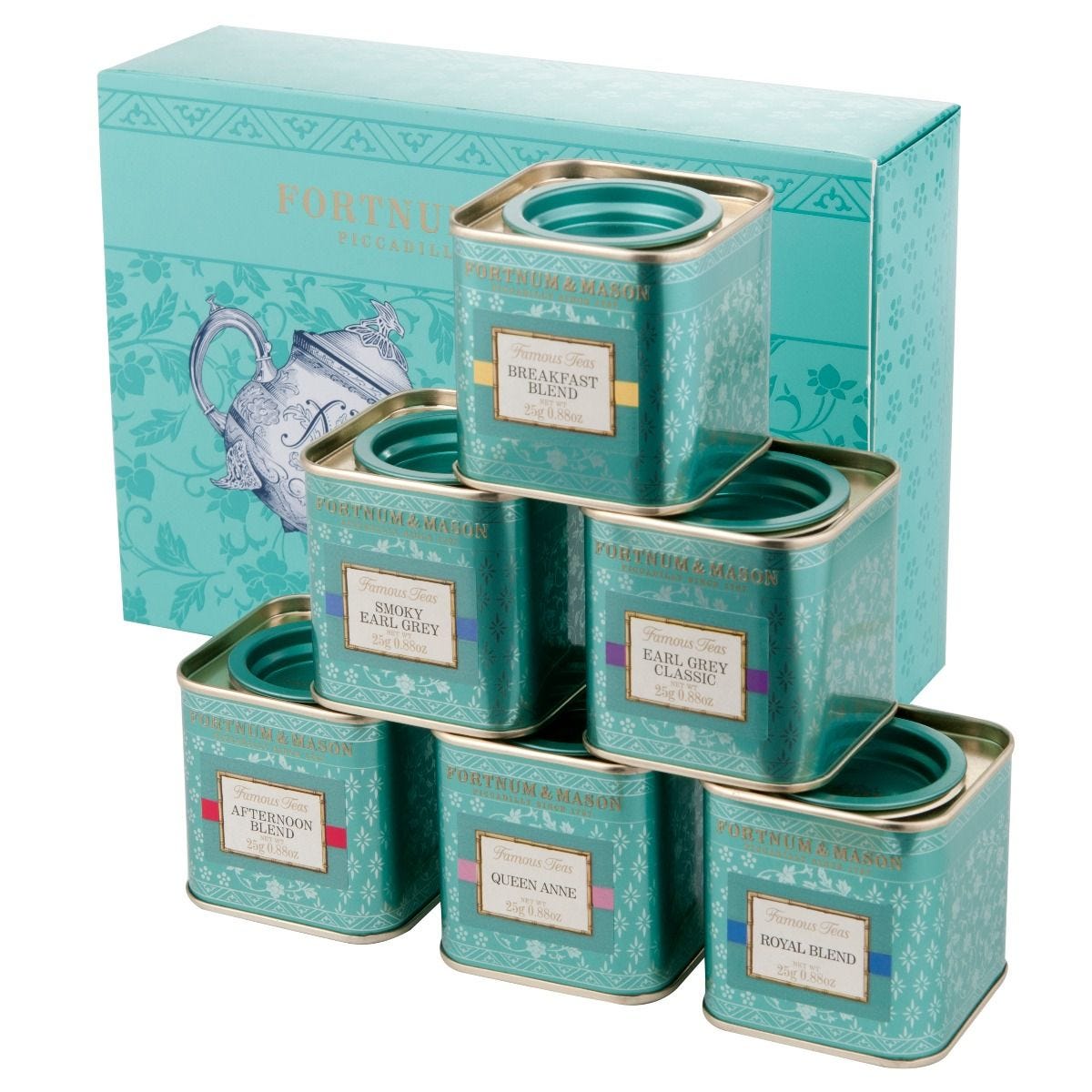 Fortnum's mini tea selection 6x25g (British brand)