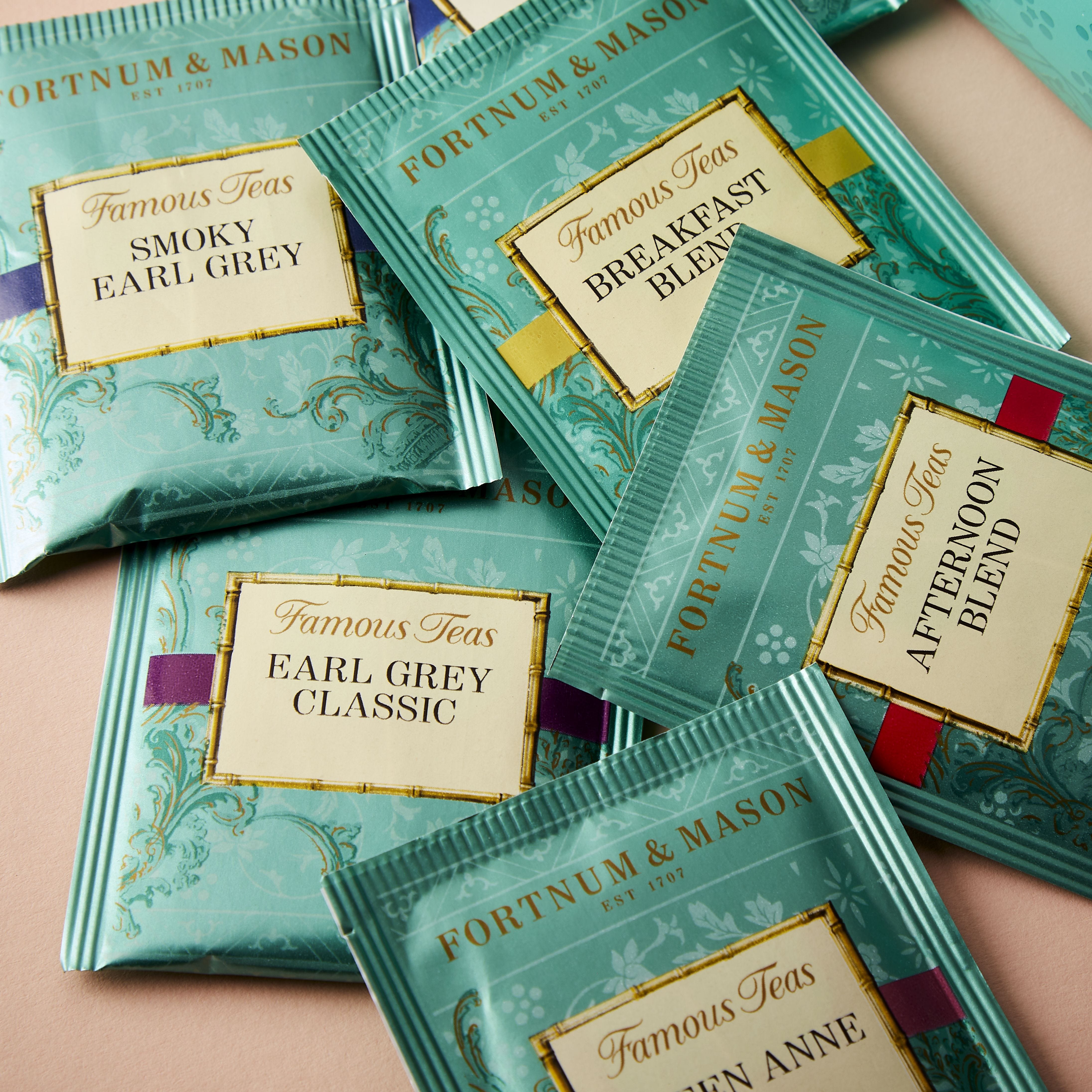 Fortnum's Famous Tea Selection 60 tea bags 120g, imported from the UK