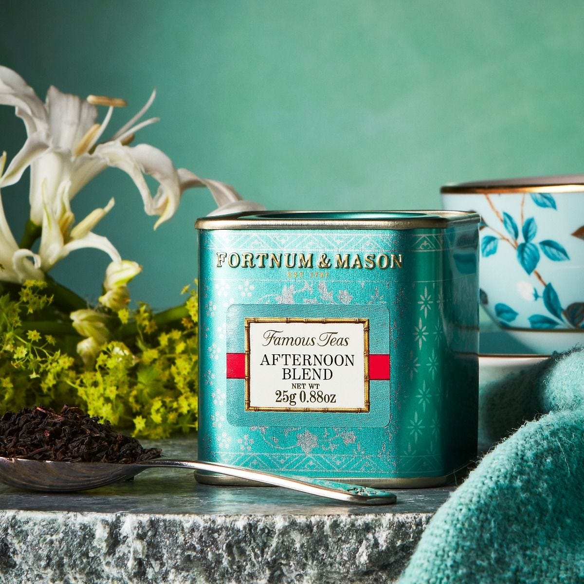 Fortnum's Afternoon Blend tea 25g tin - British product