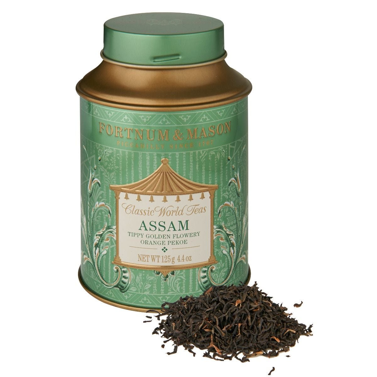 Assam TGFOP loose leaf tea 125g tin (British brand)