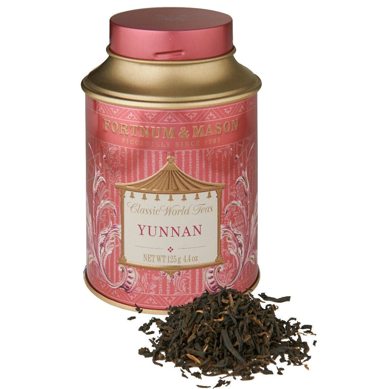 Yunnan loose leaf tea in a 125g tin (British brand)
