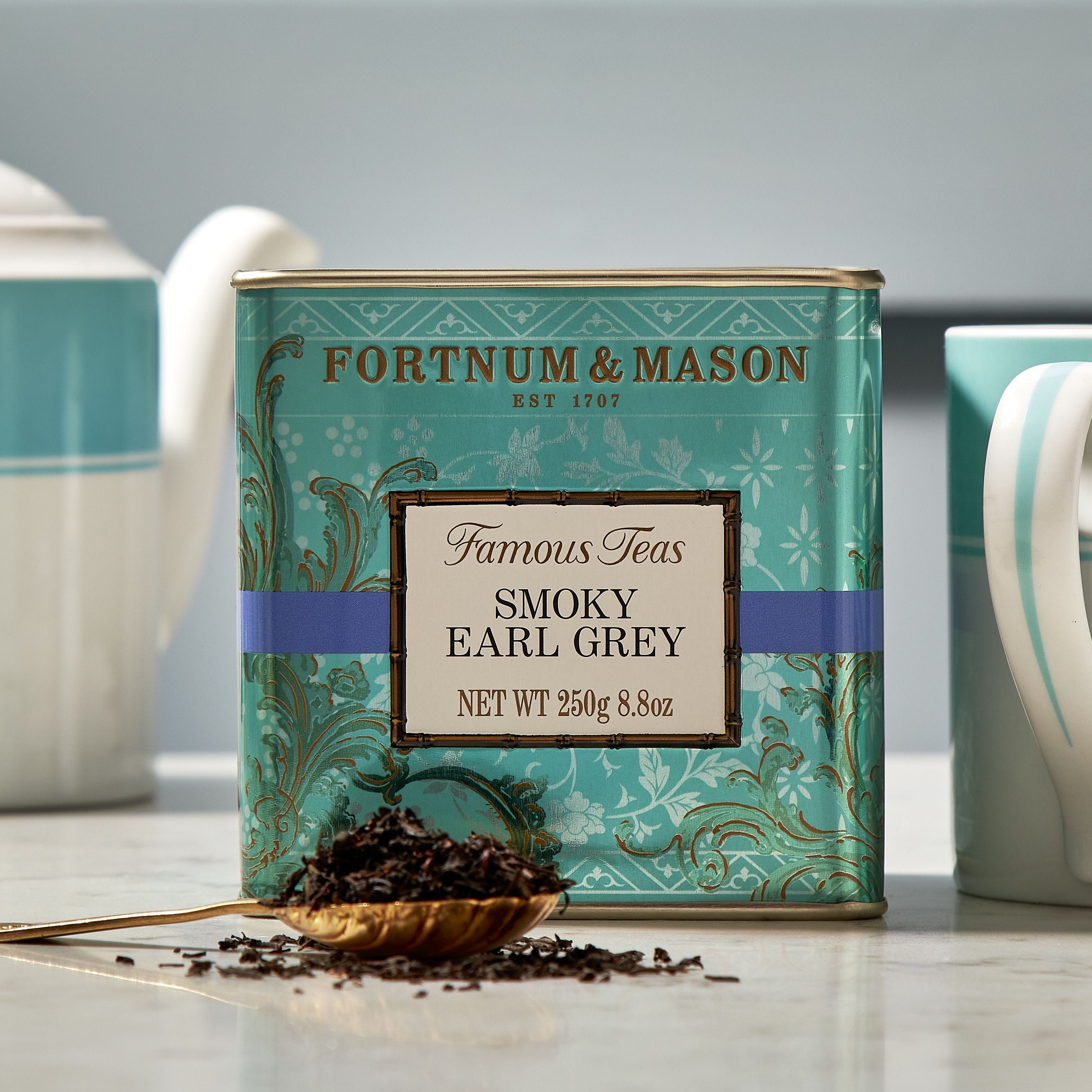 Smoky Earl Grey loose leaf tea 250g, UK version