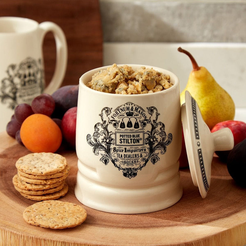 Fortnum & Mason Traditional Potted Stilton cheese 350g, imported from the UK