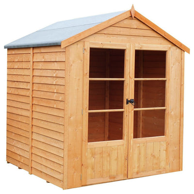 Shire Oatland Overlap Summerhouse 6x6 Holzanbau Gartenhaus
