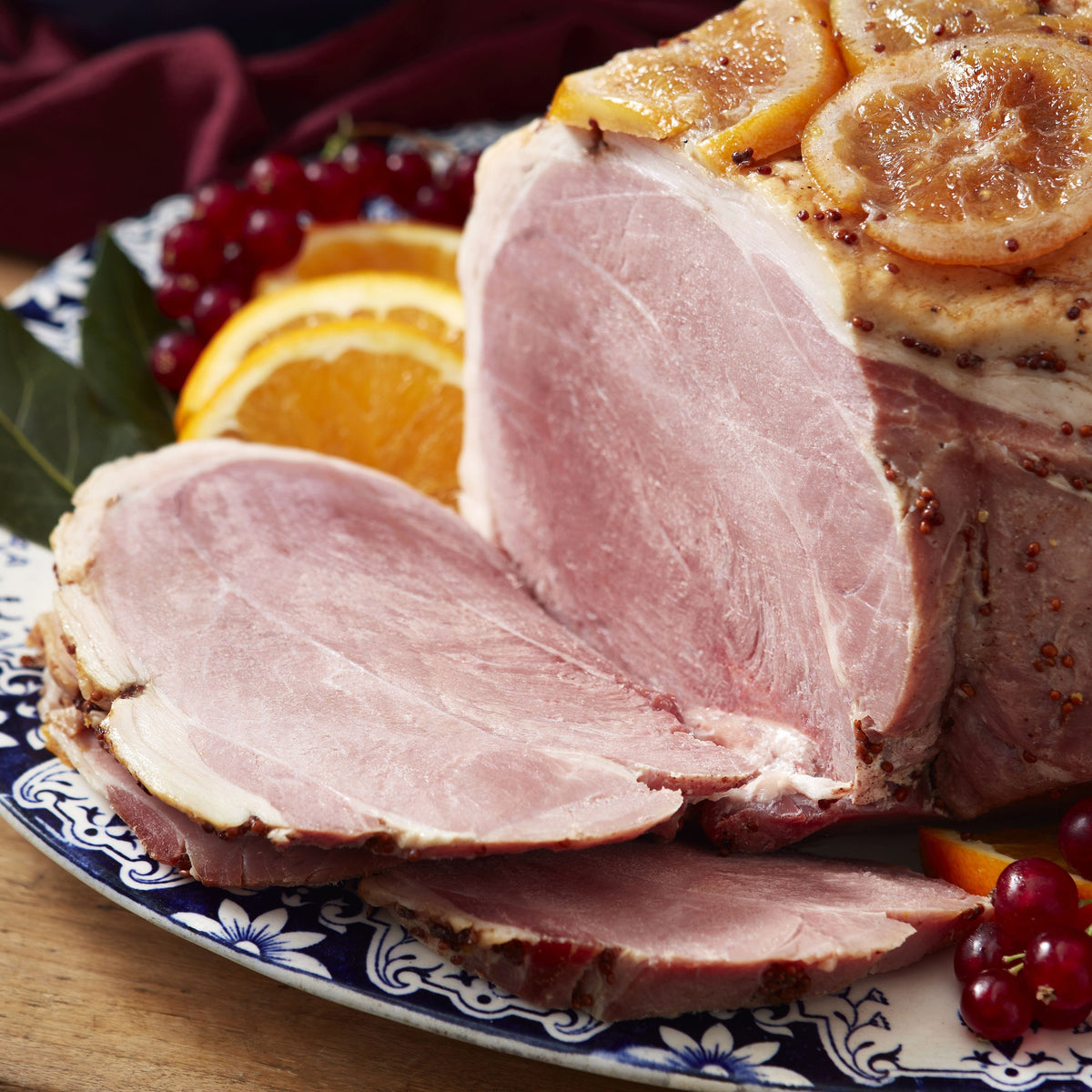 Fortnum's Christmas ham 5kg with clove glaze, imported from the UK
