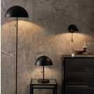 Habitat Sopp Lampe Sort Metall Bordlampe 40cm