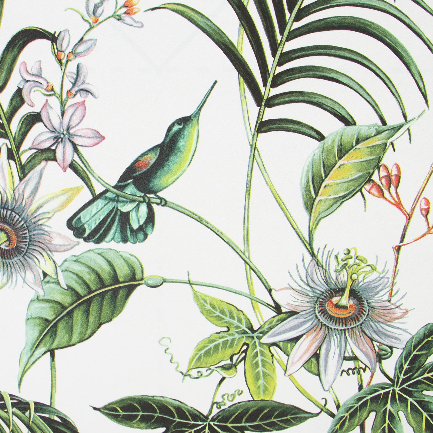 Superfresco Adilah White Wallpaper 52cm x 10m roll (British brand)