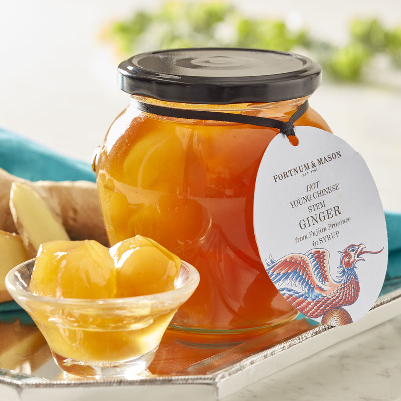 Amphora stem ginger in syrup 700g jar (British brand)