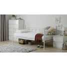 Argos Home Single Metal Bed Frame White - British product