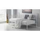 Argos Home Single Metal Bed Frame White - British product