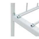 Argos Home Single Metal Bed Frame White - British product