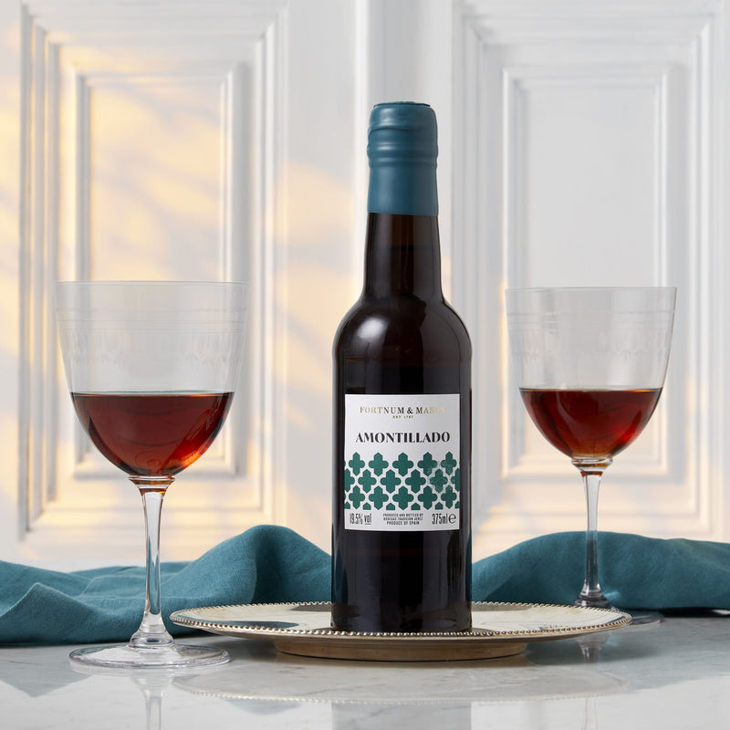Fortnum's Amontillado VORS sherry half bottle 37.5cl - British product