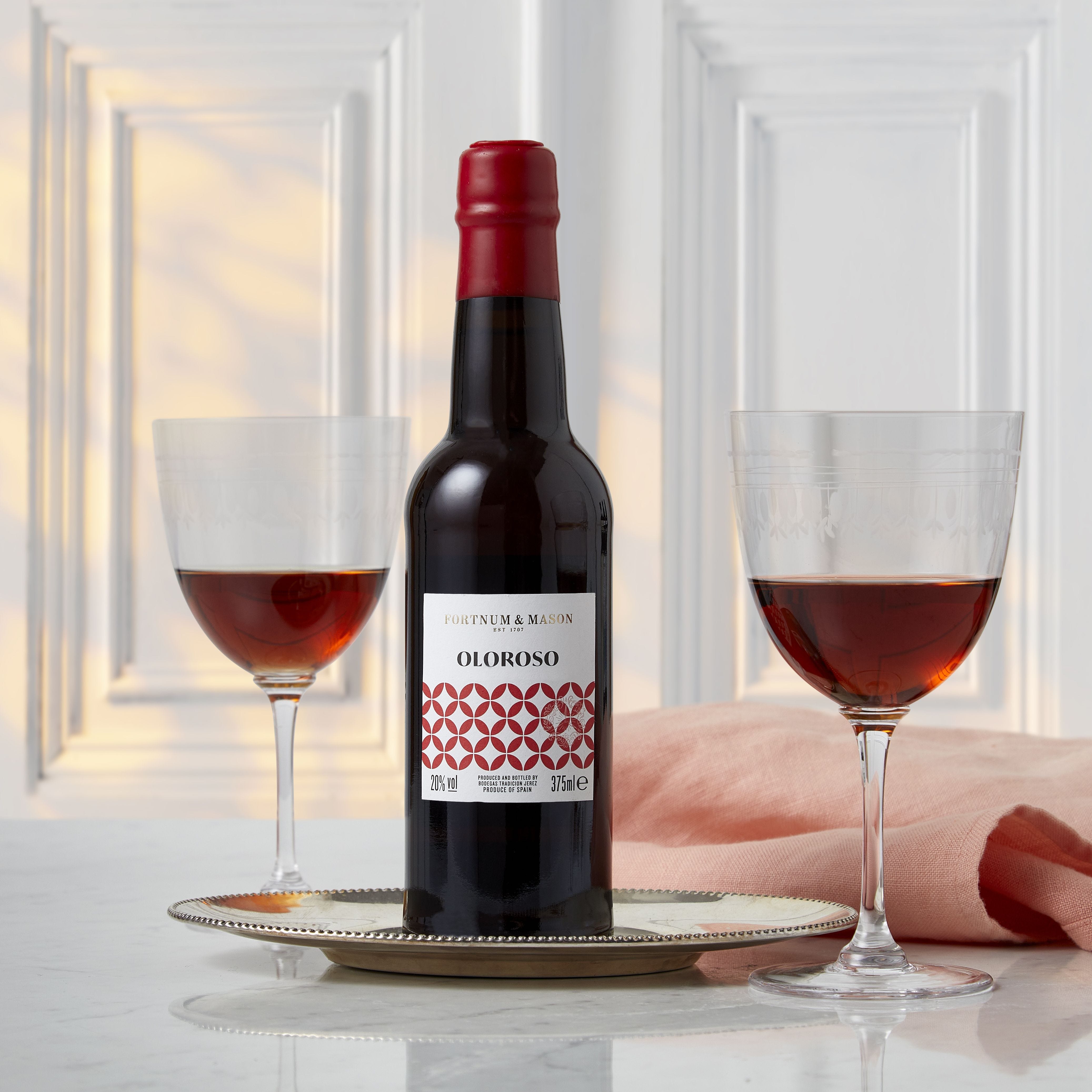 Fortnum's Oloroso VORS sherry 37.5cl, imported from the UK