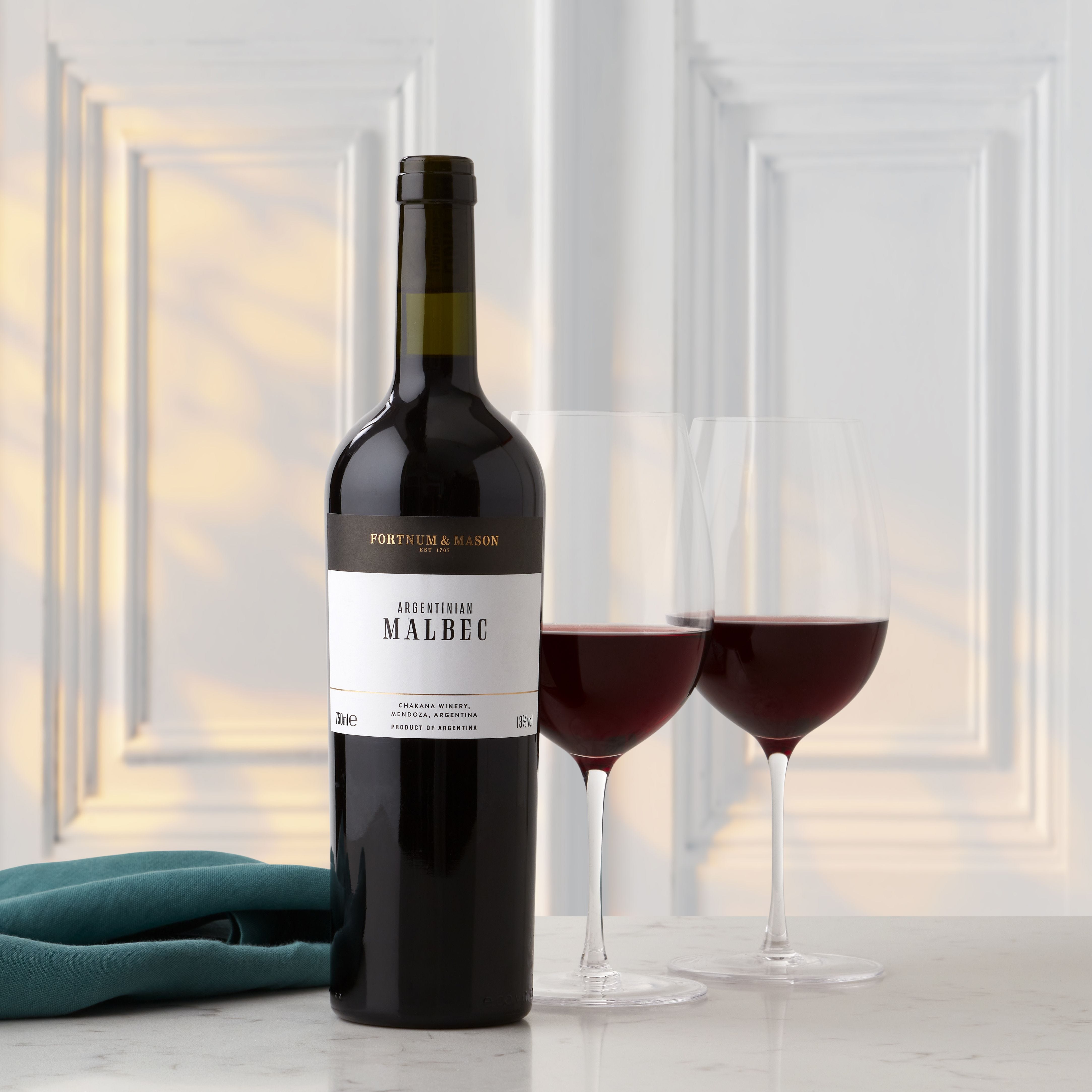 Fortnum's Argentinian Malbec wine 75cl (British brand)