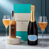 Fortnum's Bellini cocktail kit with Prosecco and Peach Nectar - UK version