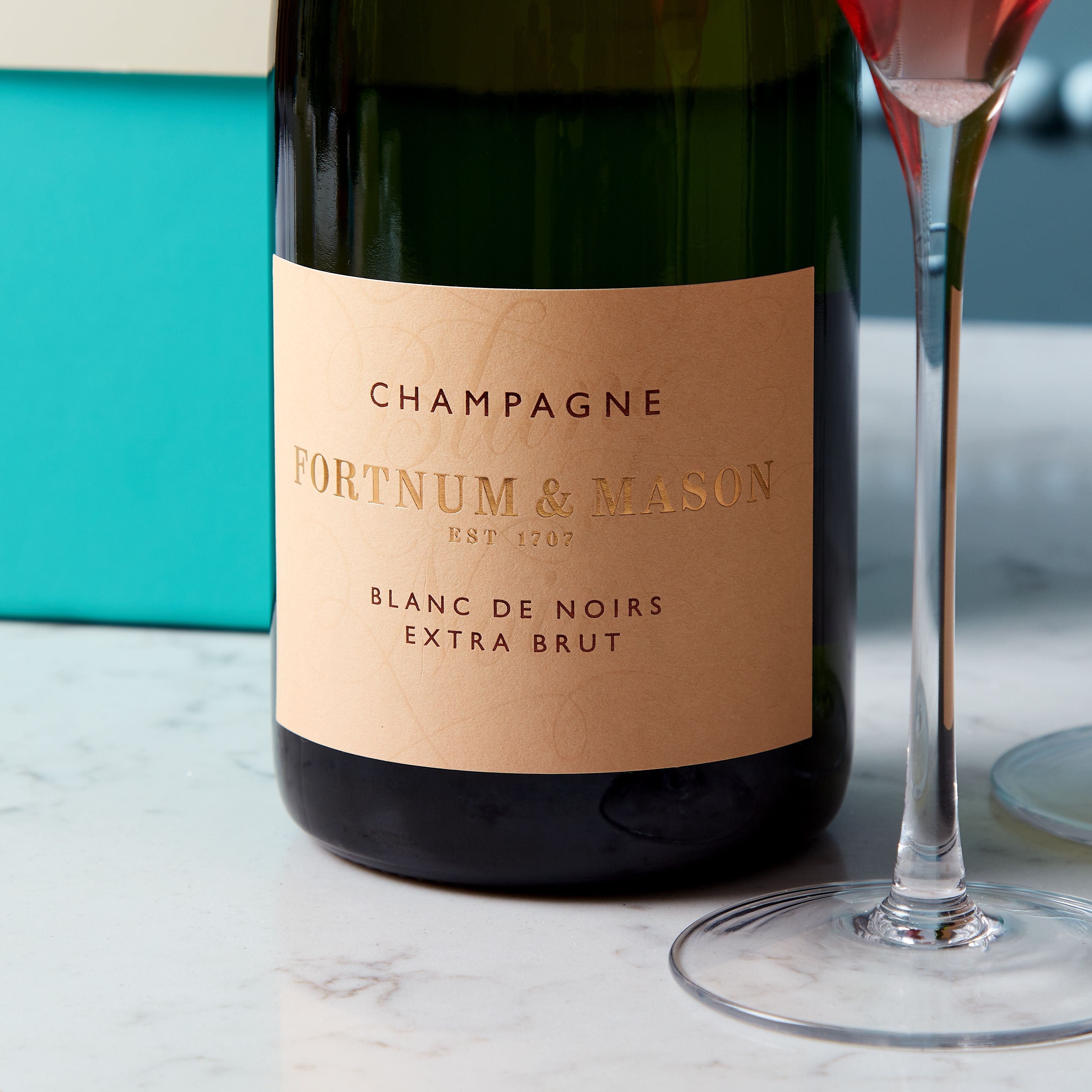Fortnum's Kir Royale gift box, champagne and cassis, imported from the UK