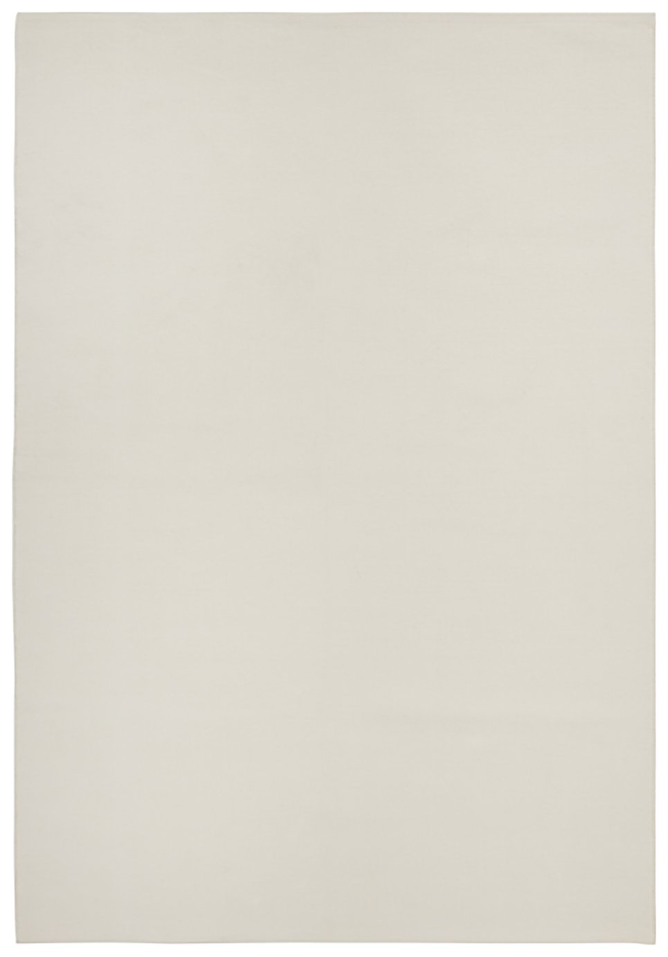Argos Home Cream Cotton Flatweave Rug 60x90cm - British product