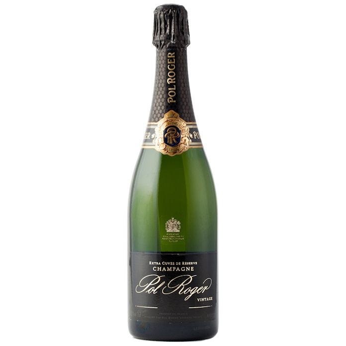 Pol Roger vintage champagne 75cl, imported from the UK