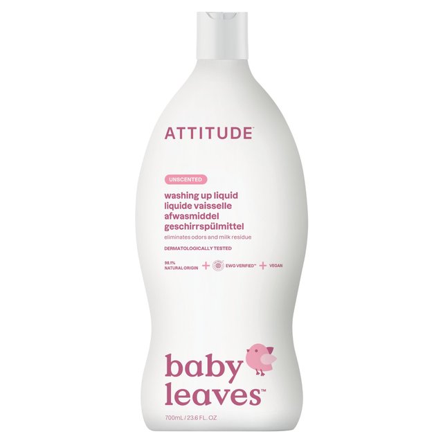 Attitude Little Ones Washing Up Liquid Fragrance Free   700ml GOODS M&S   