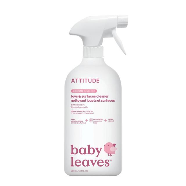 Attitude Baby Leaves - Toy & Surface Cleaner - Fragrance Free   800ml GOODS M&S   