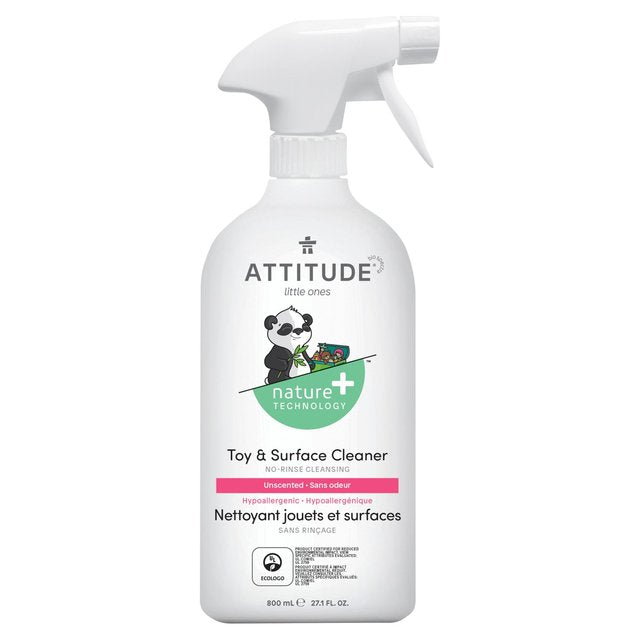 Attitude Baby Leaves - Toy & Surface Cleaner - Fragrance Free   800ml GOODS M&S   