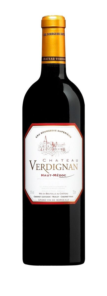 Chateau Verdignan red wine 2005 75cl (British brand)