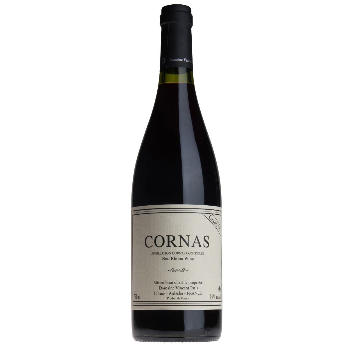 Domaine Vincent Paris Cornas Granite 30 red wine - British product