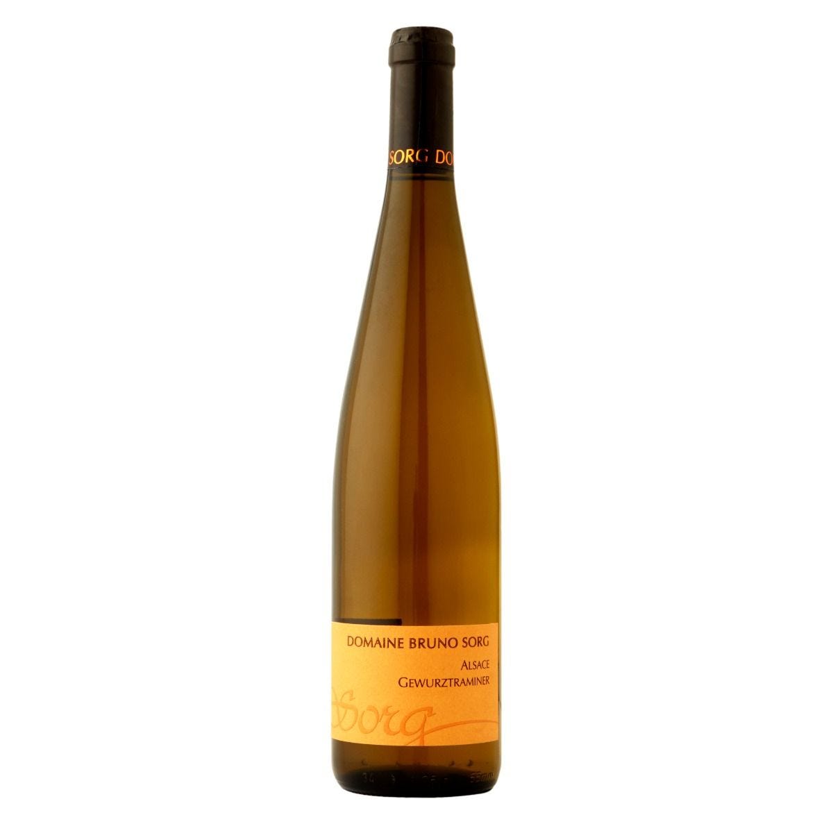 Domaine Bruno Sorg Gewürztraminer wine 75cl, imported from the UK